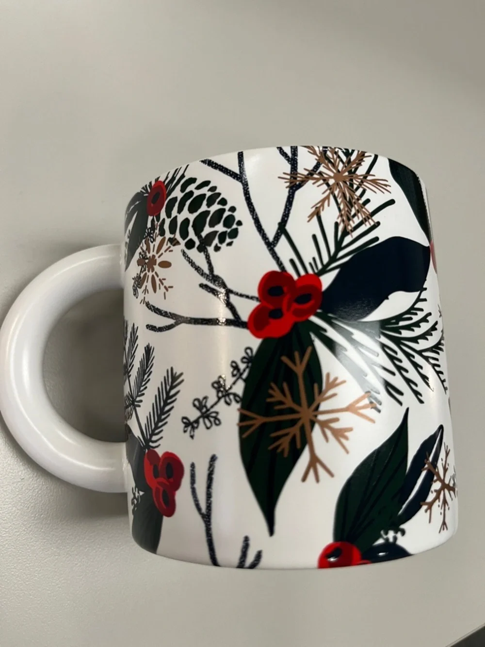 Starbucks 2021 Holiday Mug with Green Logo